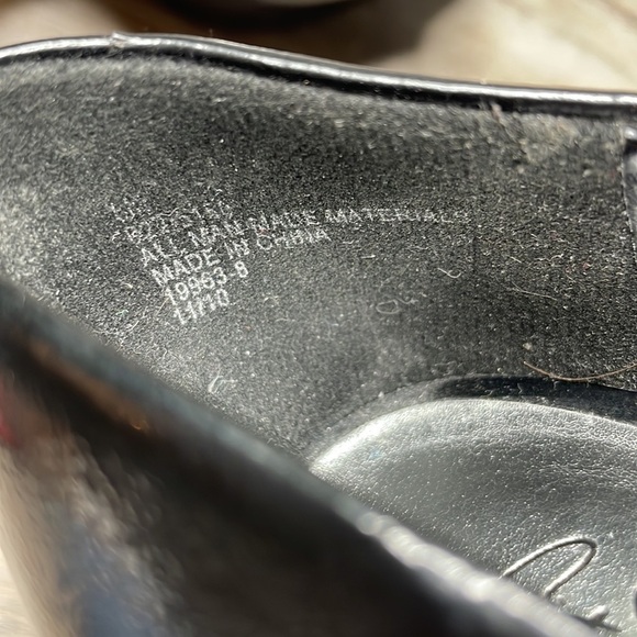 City Streets Women’s Black Open Toe Platform Heel, size 8 - Picture 4 of 9